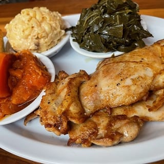 Grilled Thigh Dinner (2 Piece)